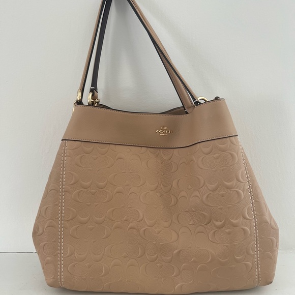 Coach Bags Coach Hallie Leather Shoulder Bag Poshmark